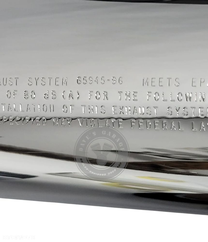 Tłumiki wydech Harley Davidson Touring 65945-96 - 5