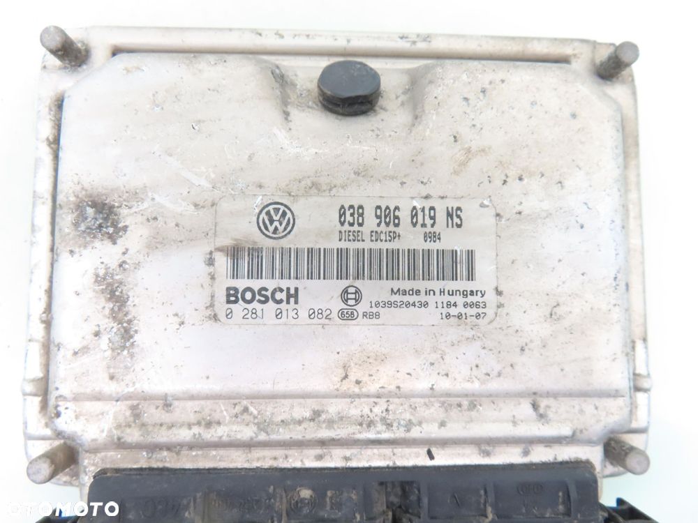 STEROWNIK SKODA FABIA II 1.9 TDI 038906019NS 0281013082 - 3