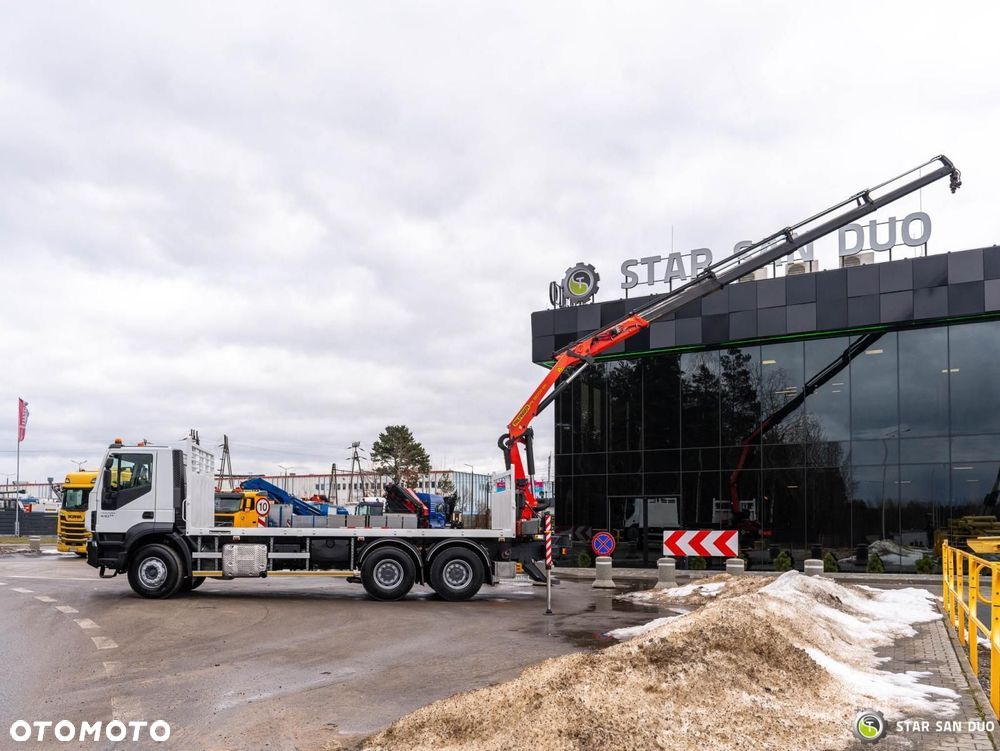 Iveco TRAKKER 410 6x4 Palfinger PK 18002 EH HDS Żuraw Rotator - 4