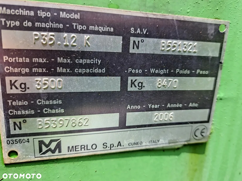 Merlo P35 12K /2006ROK - 6