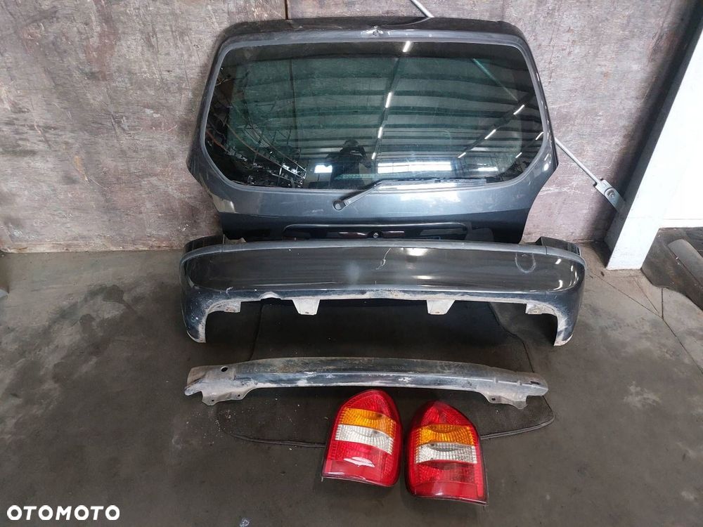 KOMPLETNY TYŁ OPEL ZAFIRA A Z298 KLAPA BAGAŻNIKA ZAFIRA A ZDERZAK TYŁ LAMPY - 1