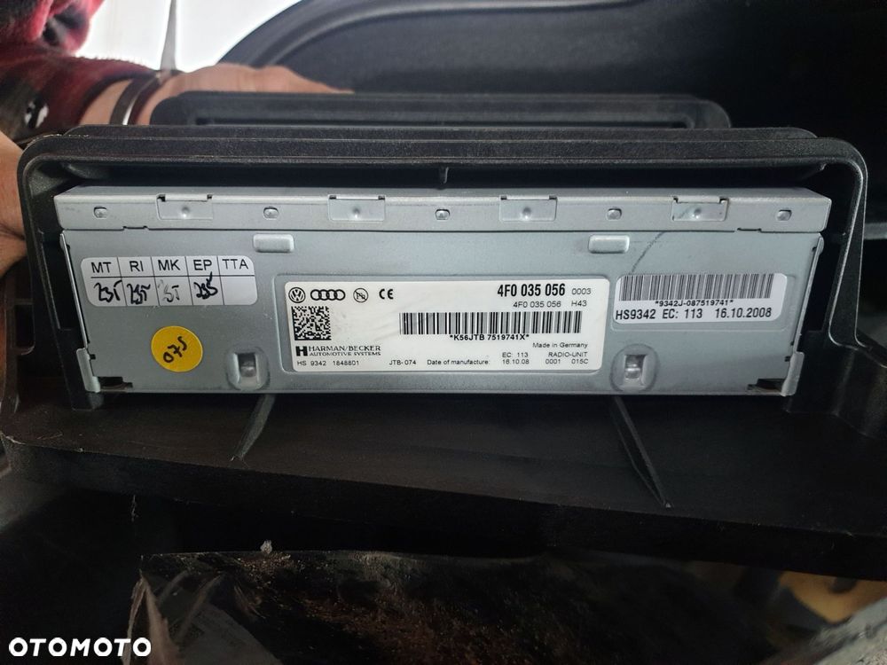 RADIO NAWIGACJA FABRYCZNA A6 C6 LIFT 4F0035056 MMI 3G AUDI 2008-2011 - 4