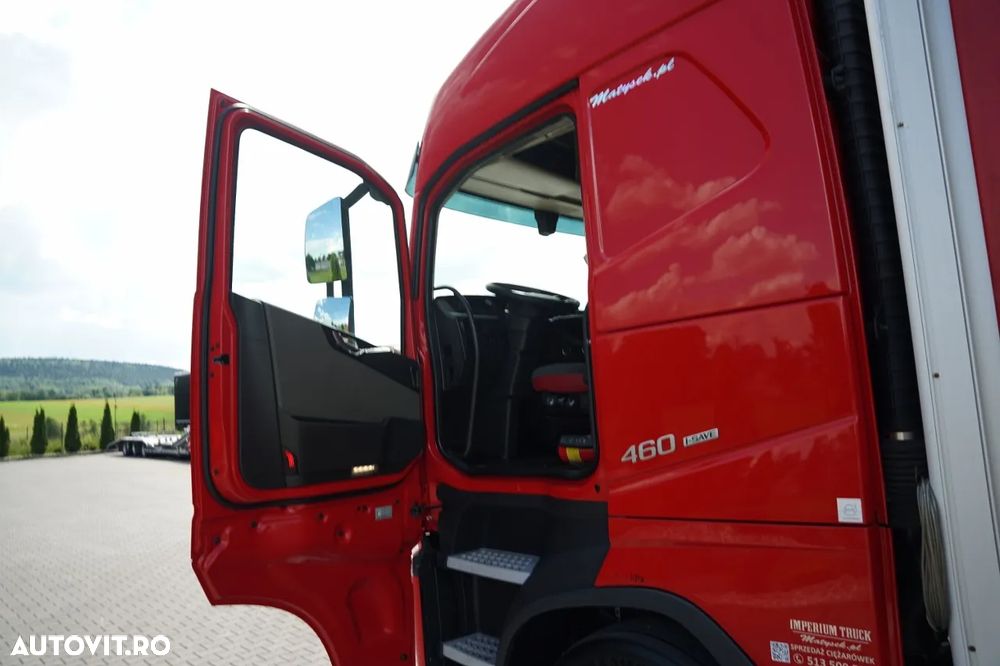 Volvo FH 460 / 7.4 M CORTINĂ / I-SAVE / I-PARK COOL / PUNTE RIDICATĂ / DIRECȚIE / CORTINĂ RANFORSATĂ - 23