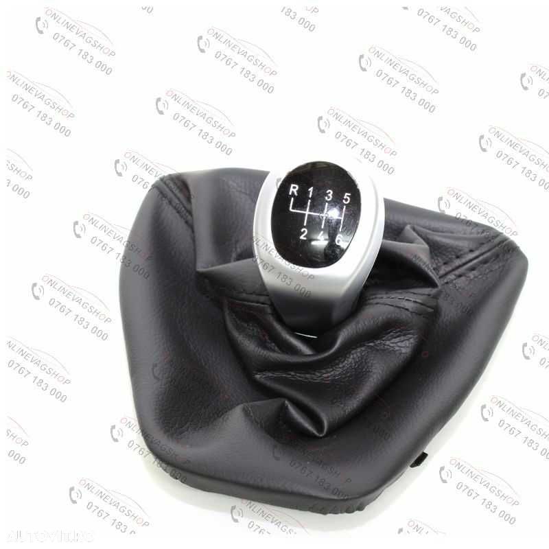 Manson + nuca schimbator piele 6 viteze Bmw seria 3  E90, E91, E92,E93 - 2