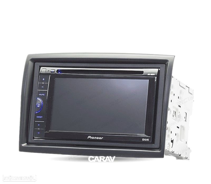 MOLDURA ADAPTADOR PRETO PARA RADIO 2-DIN PARA CITROEN JUMPER PEUGEOT BOXER FIAT DUCATO - 5