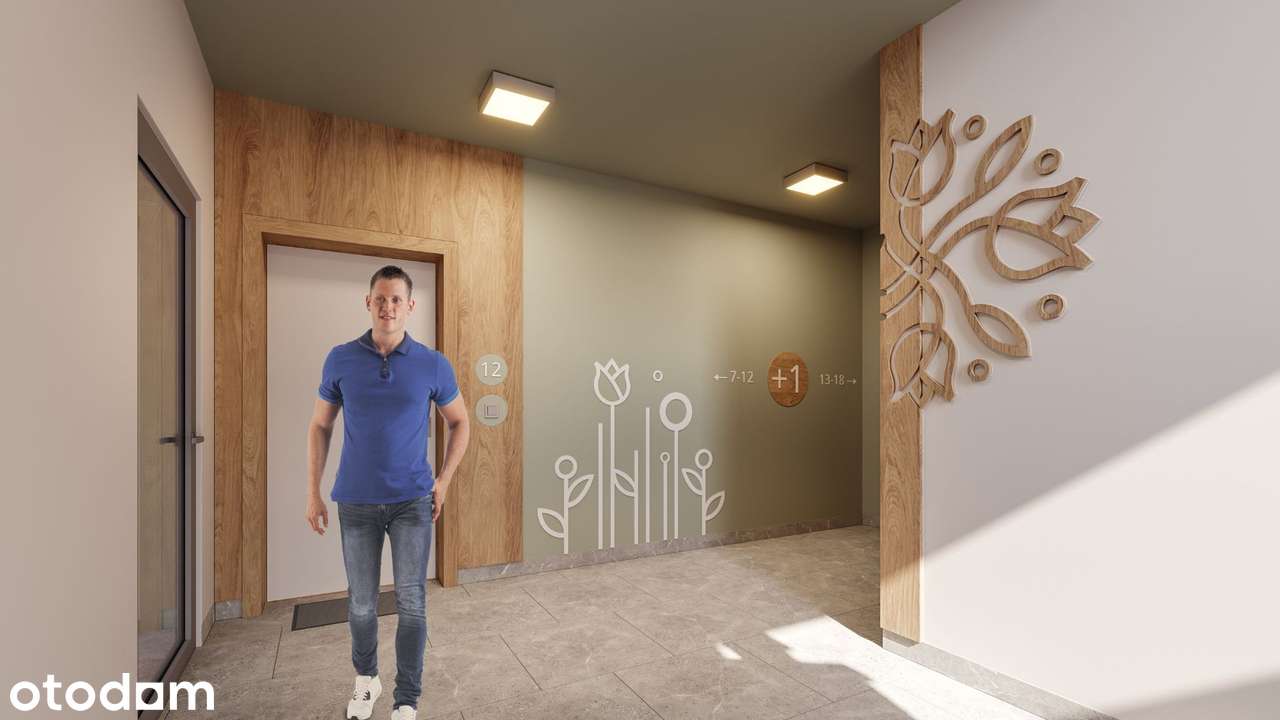 3-pokojowe mieszkanie 52m2 + balkon