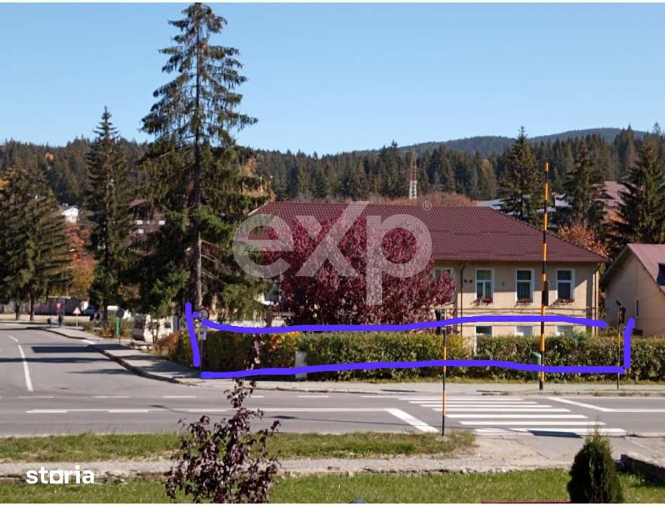 TEREN INTRAVILAN — PREDEAL CENTRU - 737 MP - 140.000 EURO - Comison - Imagine principală: 2/5