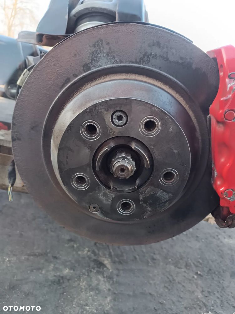 PORSCHE CAYENNE TURBO S GTS 4.5 V8 Sanik Wózek ZAWIESZENIE Tylne Tył KOMPLETNE DYFER MIECHY ZACISKI - 8