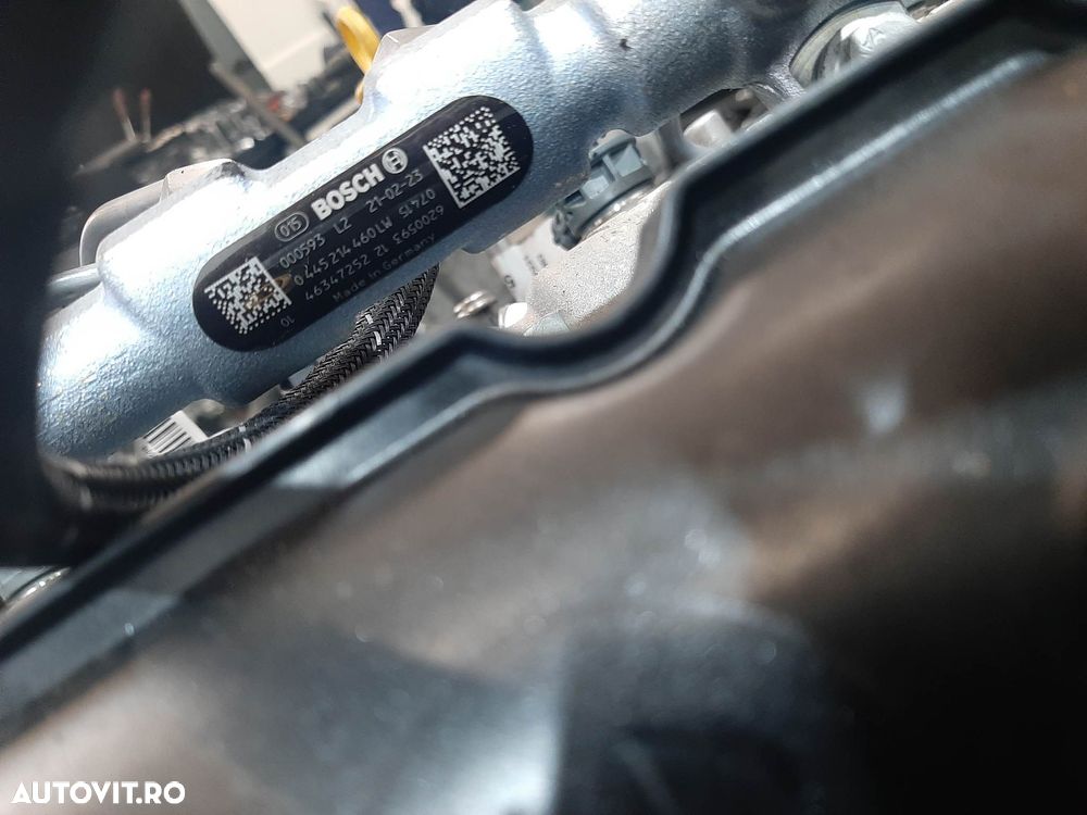 Rampa injectoare 1.6 d multijet 46346020 jeep renegade compass fiat 500x tipo doblo 263 0445214460 - 2