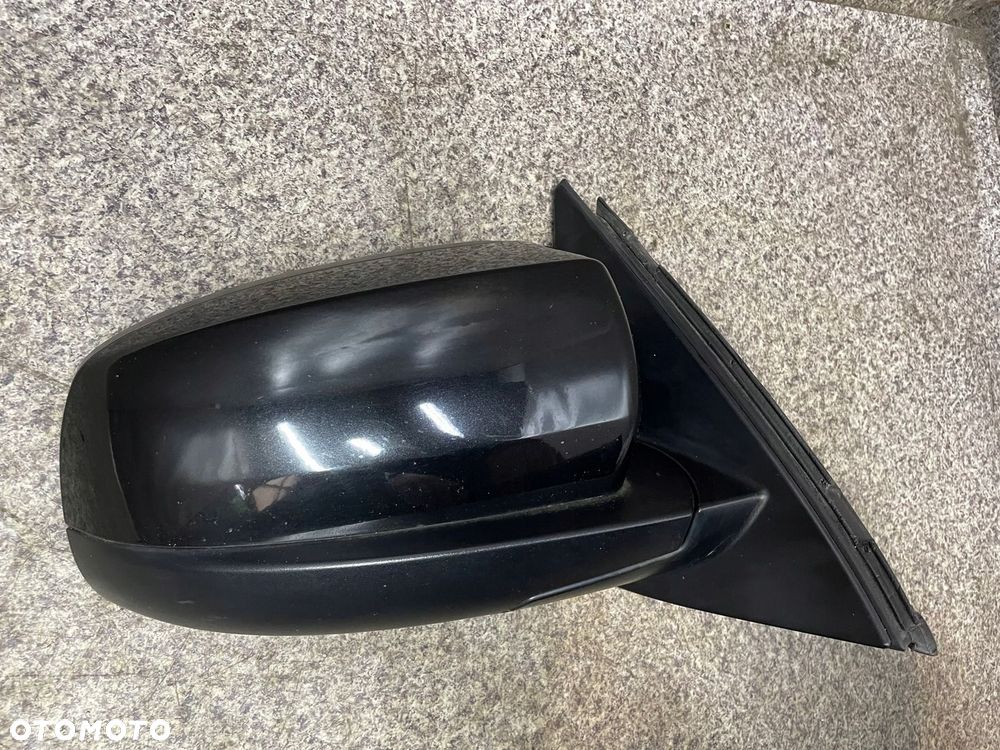 Lusterko prawe pasazera 3 PIN 475/9 BLACK SAPPHIRE BMW E70 X5 E71 X6 BDB - 3