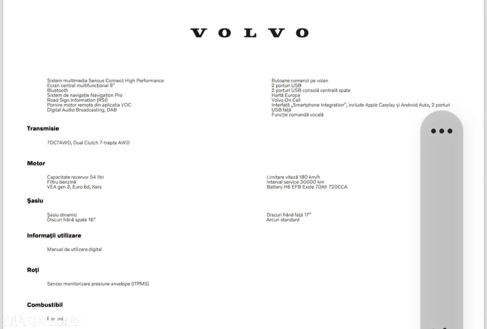 Volvo XC 40 B4 AT8 AWD Mild Hybrid Momentum Pro - 7