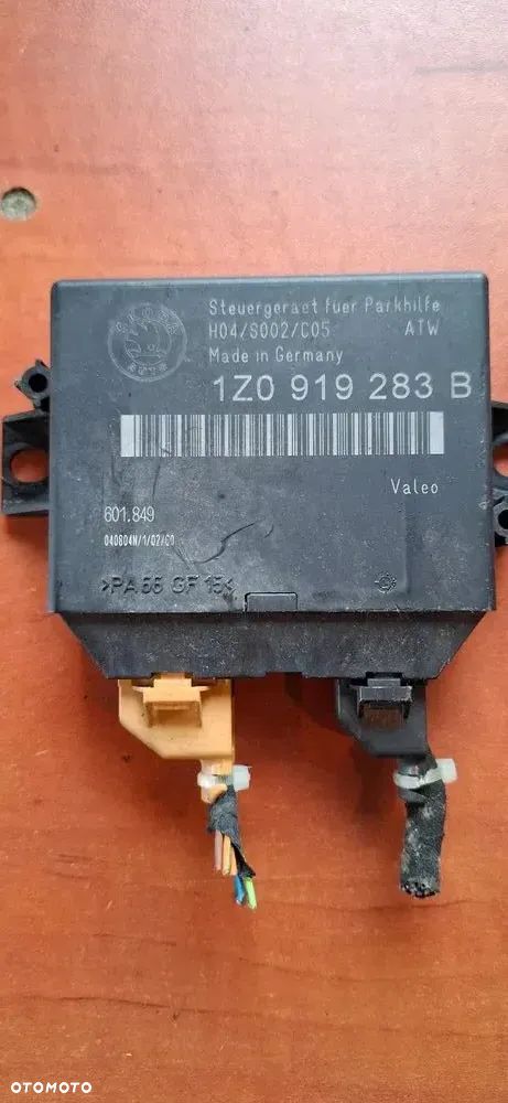 MODUŁ COFANIA / PARKOWANIA PDC SKODA OCTAVIA II 1Z0919283B - 1