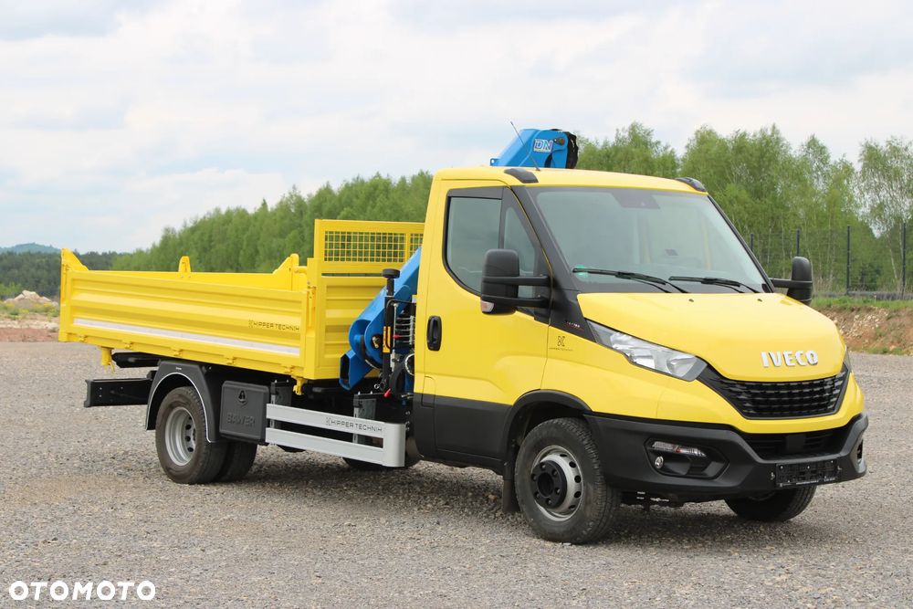 Iveco Daily 72-180 72-160 Nowy 3-stronny WYWROT Nowy żuraw DN 4.7 Kiper Wywrotka HDS 72C 70C 65C 60C 50C 35C - 23