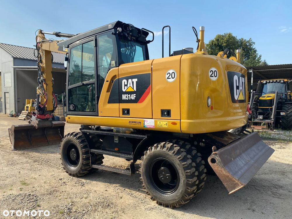 Caterpillar CAT M314F, ROTOTILT, 2019 ROK, 7000 MTH, SYSTEM NIWELACJI 3D TRIMBLE EARTHWORKS, Z NIEMIEC, PIĘKNY STAN, - 3