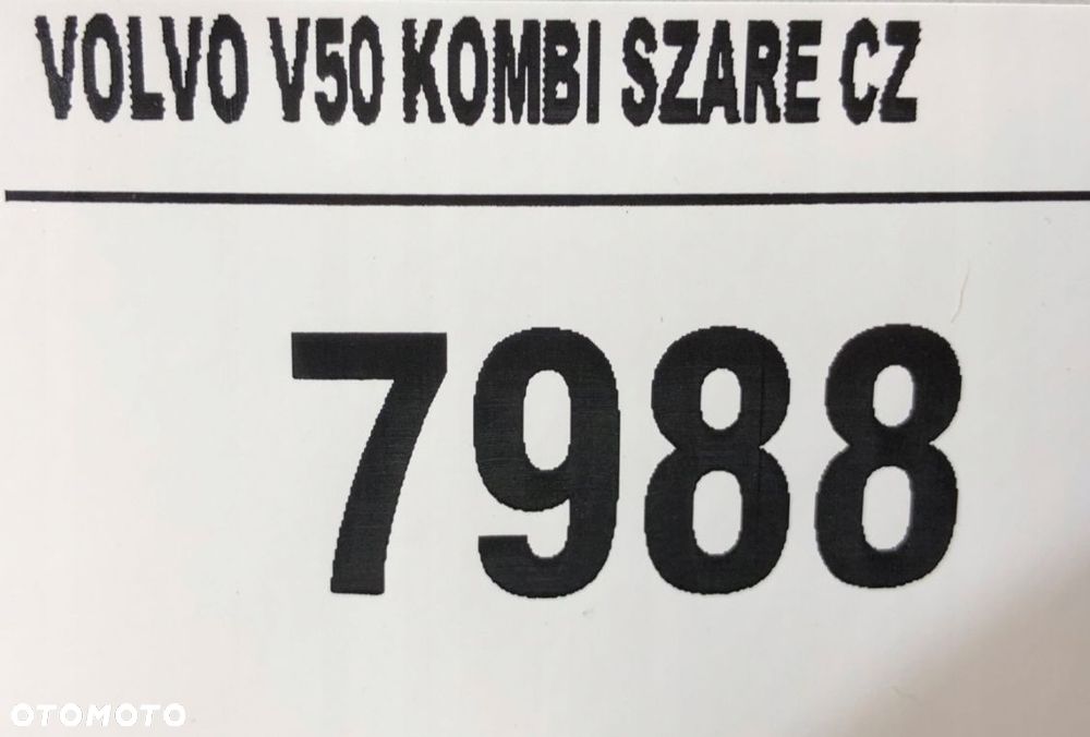volvo v50 deska konsola poduszka airbag komplet - 12