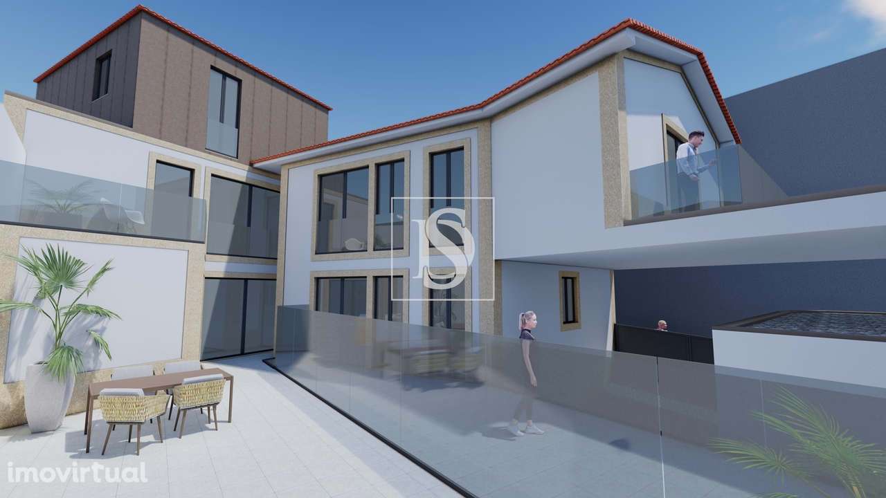 Apartamento T2 Novo com Terraço  – Centro Histórico da Póvoa de Varzim - Grande imagem: 4/21