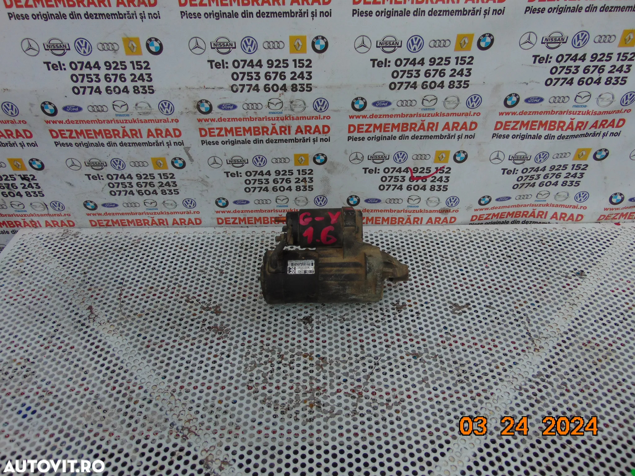 Electromotor Suzuki Grand Vitara 1.6 benzina 1999-2005 dezmembrez - 5