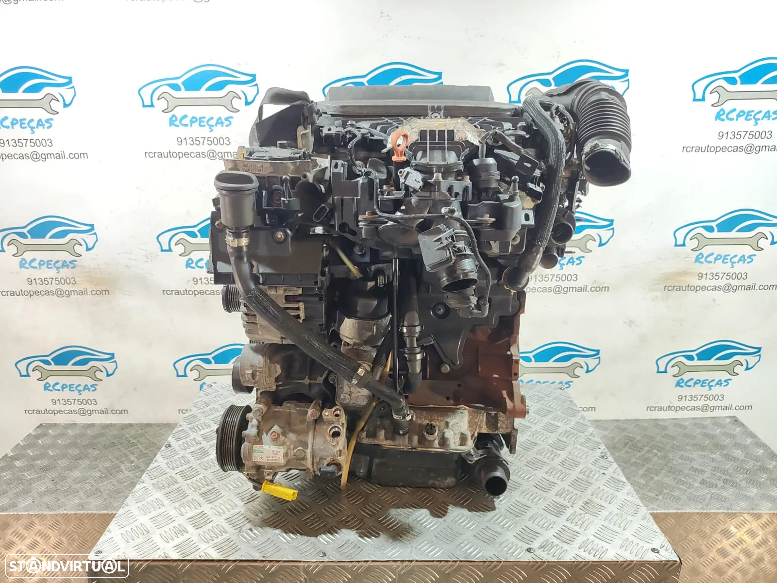 Motor Completo Citroen Peugeot PSA 2.0 HDI 16V 163CV 10DYZD RH02 CITROEN DS5 - 2