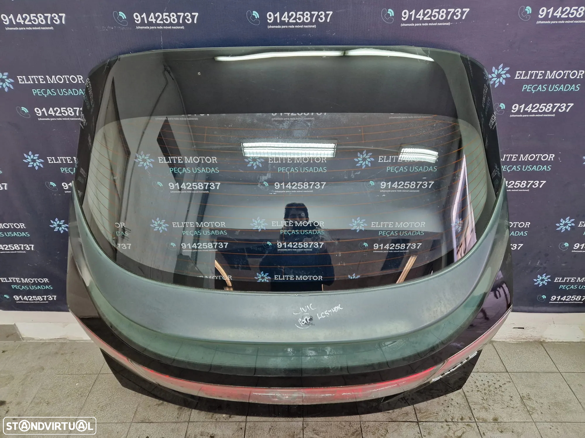 Tampa de mala usada HONDA CIVIC VIII 8 2.2 CTDI FN FK FAROLINS ENVIO GRATUITO - 8