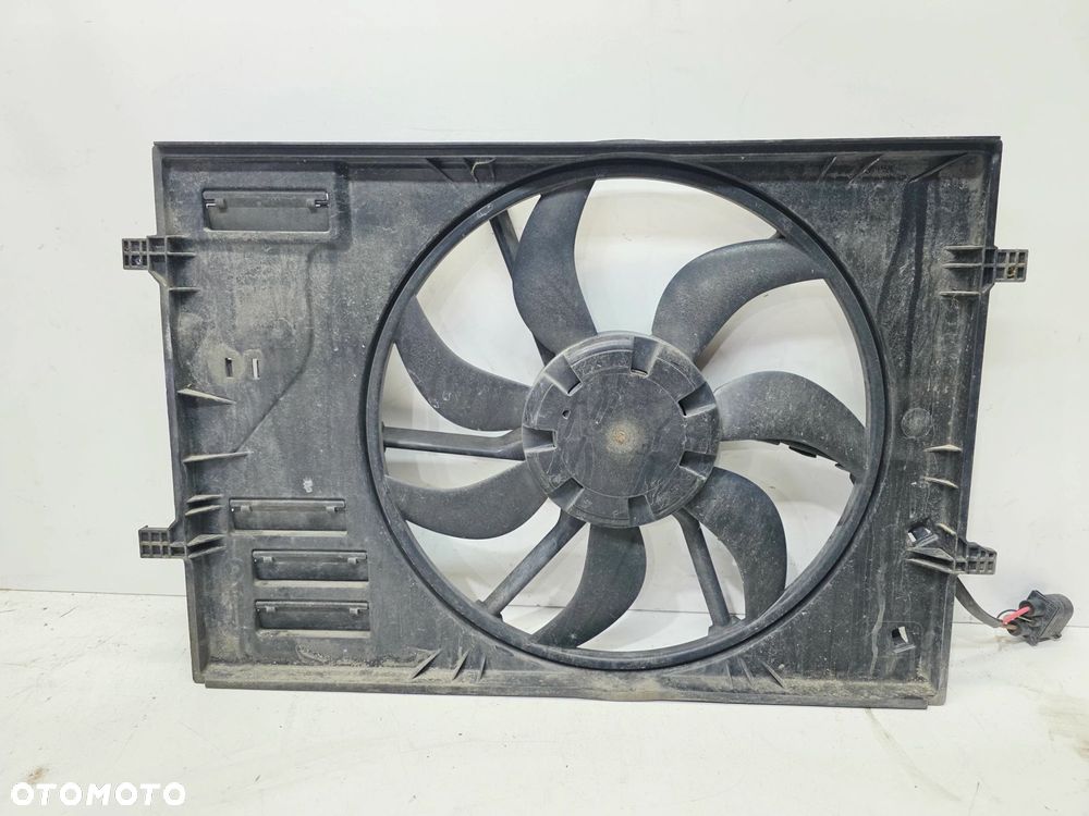 WENTYLATOR + OBUDOWA AUDI A3 VOLKSWAGEN SEAT SKODA 5Q0959455AL 5Q0121205AL - 6