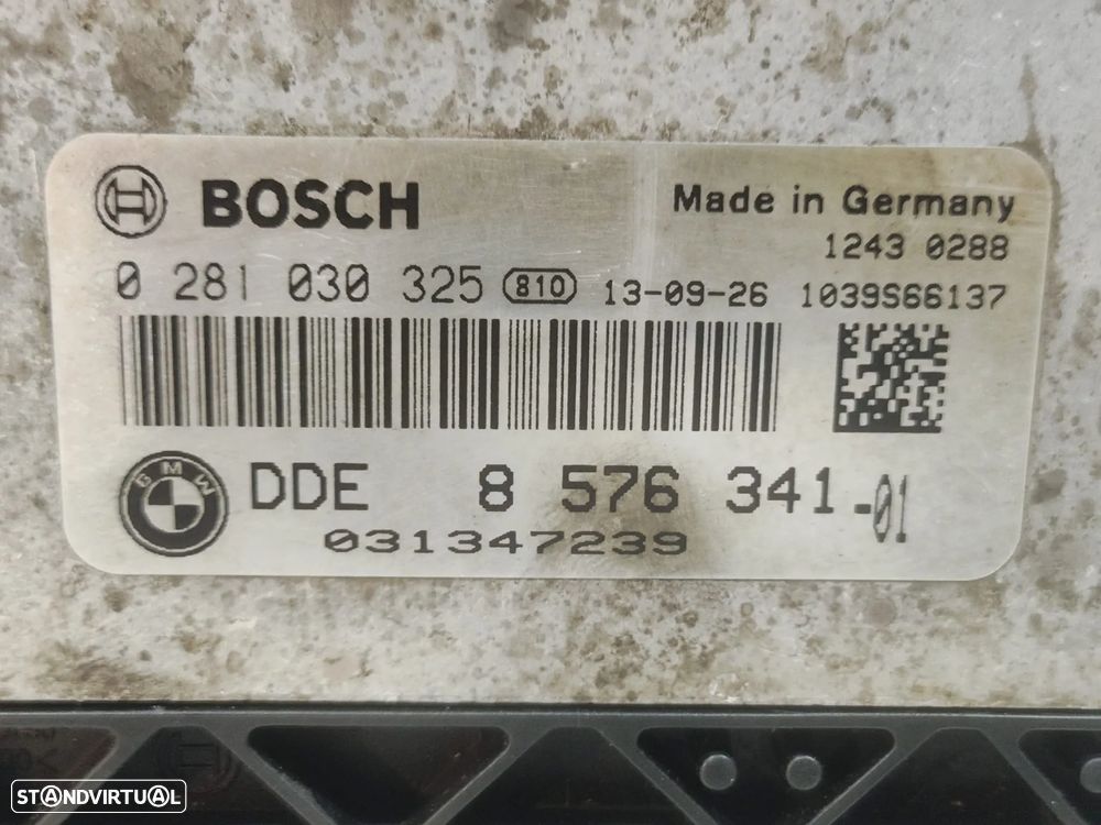 CENTRALINA ECU MOTOR BOSCH BMW SERIE 1 F20 F21 SERIE 2 F22 SERIE 3 F30 F31 F34GT F35 GRAN COUPÉ - 4