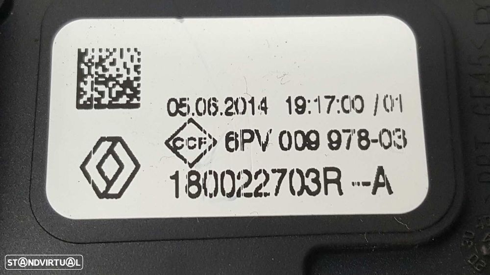 POTENCIÓMETRO PEDAL ACELERADOR DACIA LOGAN MCV II LAUREATE - 2