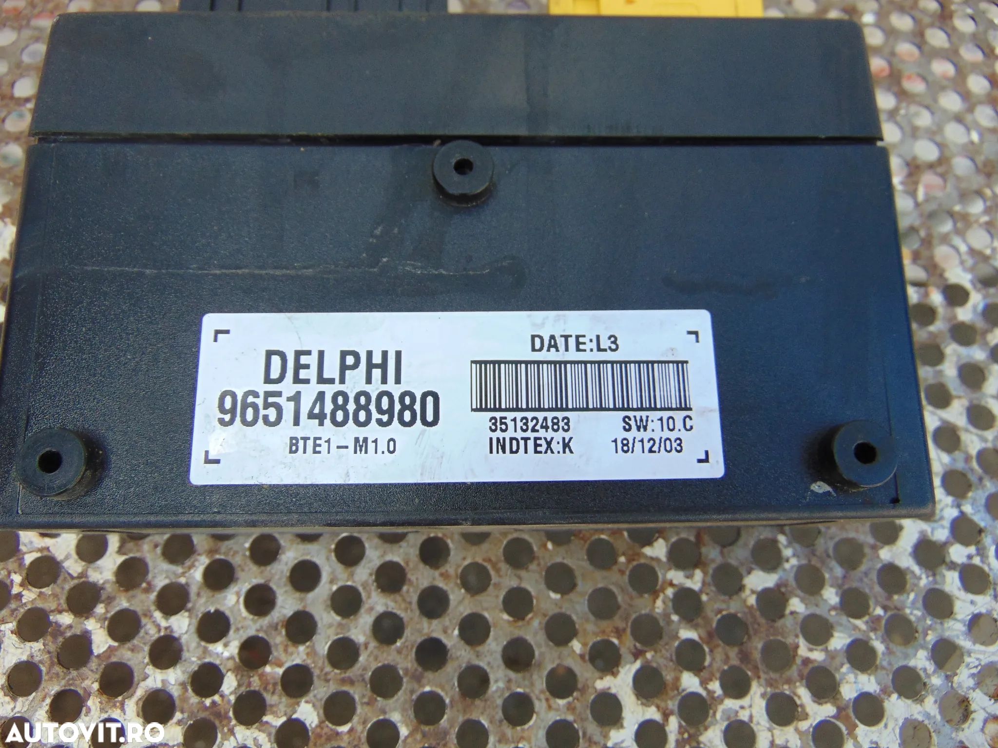 Modul decapotare Peugeot 307cc cabrio cod 9651488980 - 1