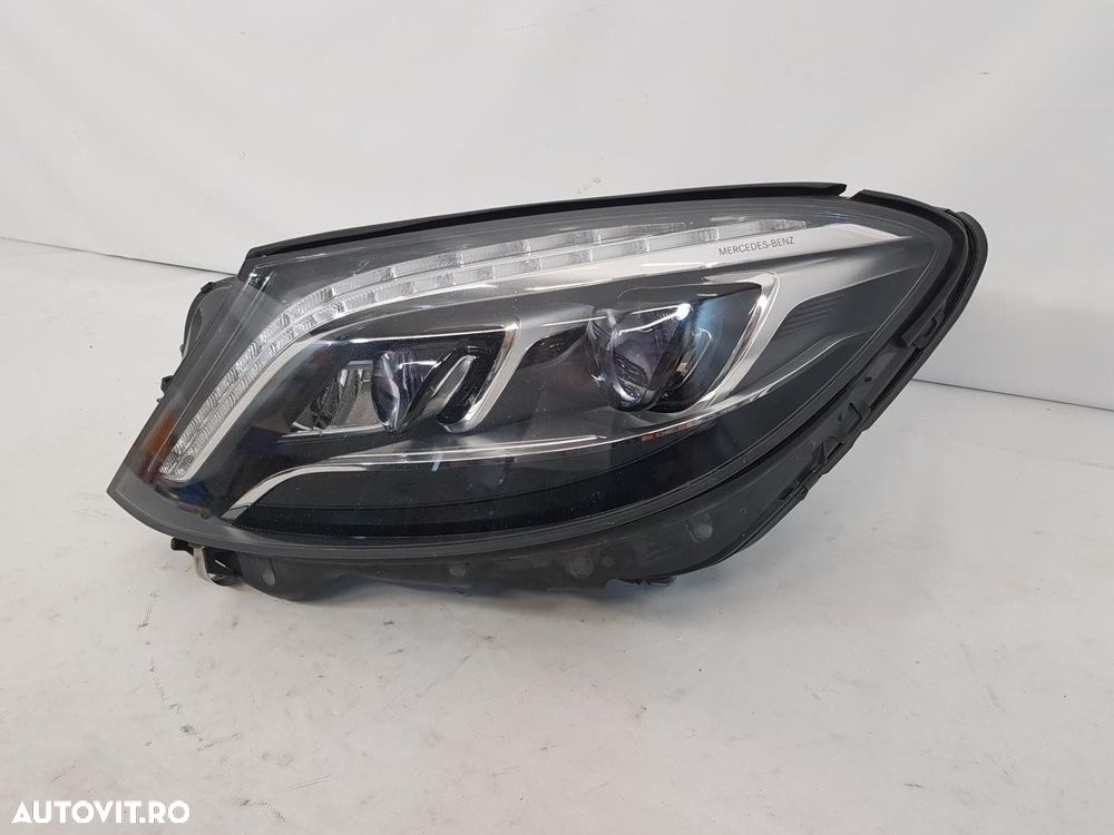 Far stanga full led ILS Mercedes S Class W222 dupa 2014 - 3