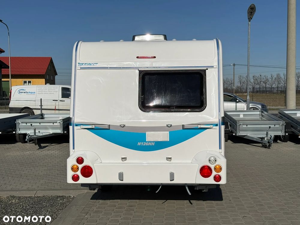 Niewiadów Przyczepa kempingowa NIEWIADÓW N-126NTL ntl lub NT 750kg kemping z łazienką 2 lub 3 osoby - 21