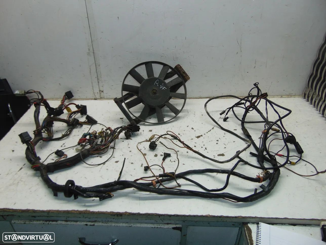 Renault 4F cablagem tablier/Termoventilador - 1