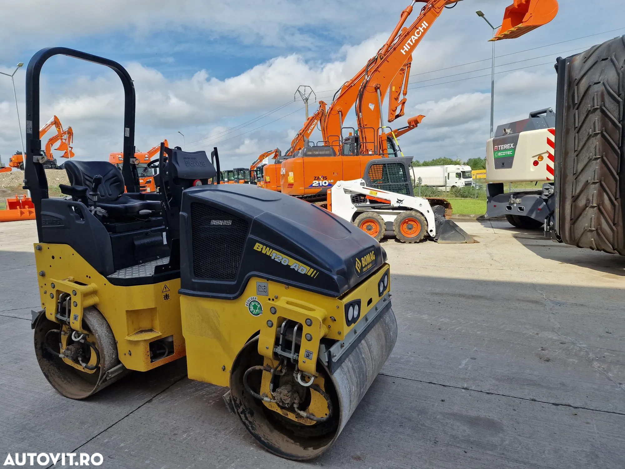 Bomag BG120, 2023, 93h, latime tambur 1,2m, Masa op 2,7t, motor Kubota, posibilitate leasing-31900 EUR+Tva - 10