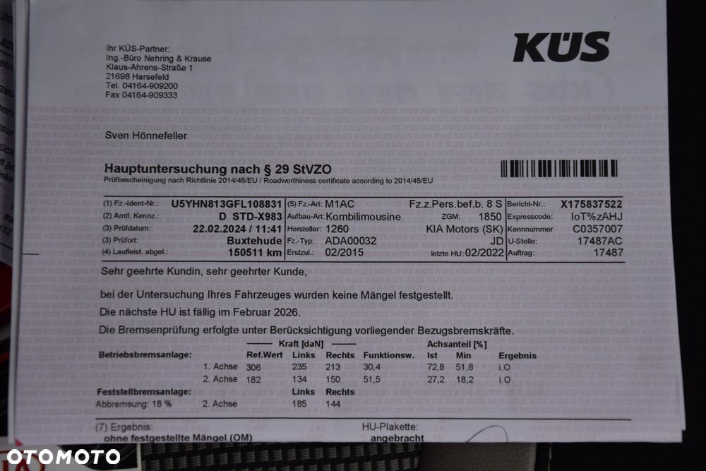 Kia Ceed 1.6 GDI SW DCT Spirit - 37