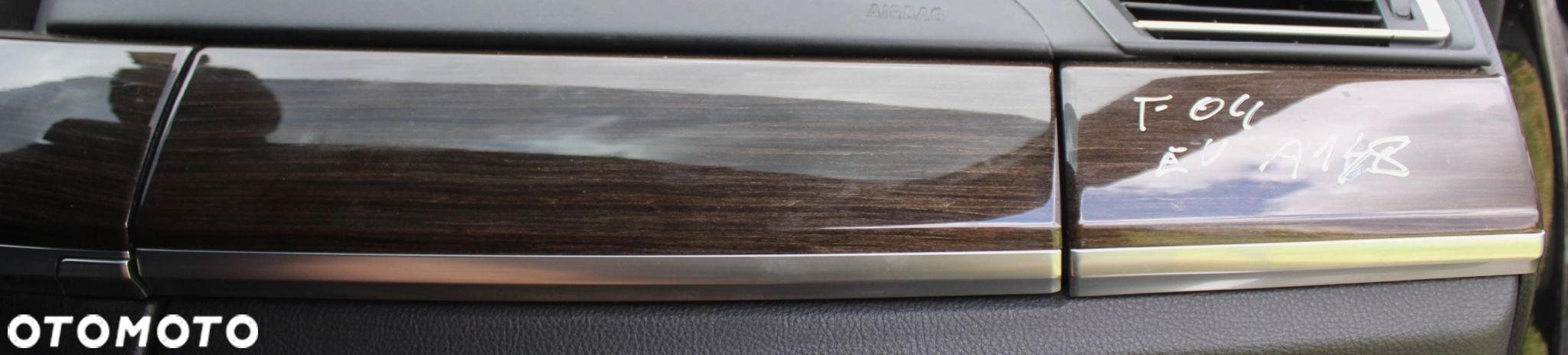 DEKORY BMW F01 F02 DREWNO KOMPLET EUROPA - 10