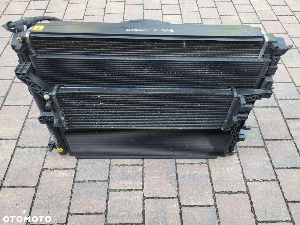 chlodnice wentylator komplet chlodnic maserati quattroporte vi 3.0b - 1