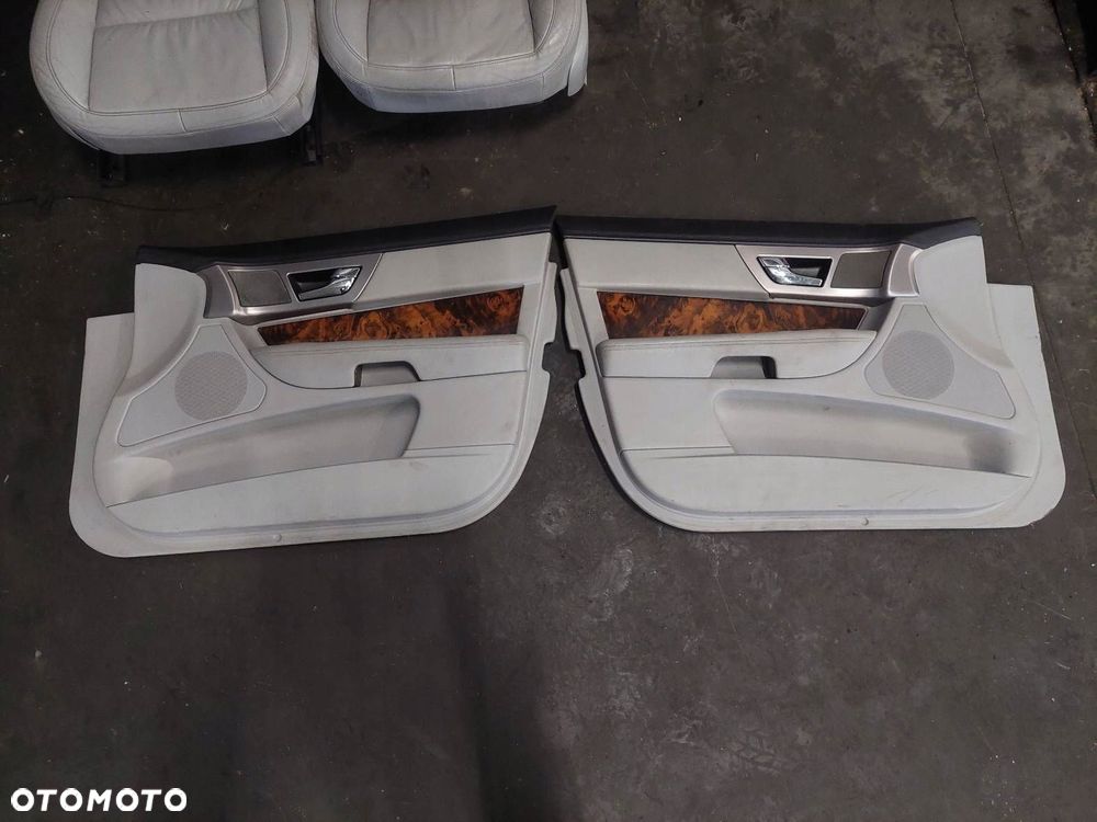 KOMPLET FOTELI LEWY PRAWY PRZÓD + KANAPA TYŁ + BOCZKI JAGUAR XF X250 - 5
