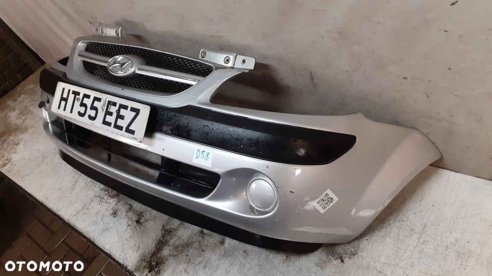 * ZDERZAK PRZÓD PRZEDNI DO HYUNDAI GETZ LIFT FL CS SREBRNY - 3