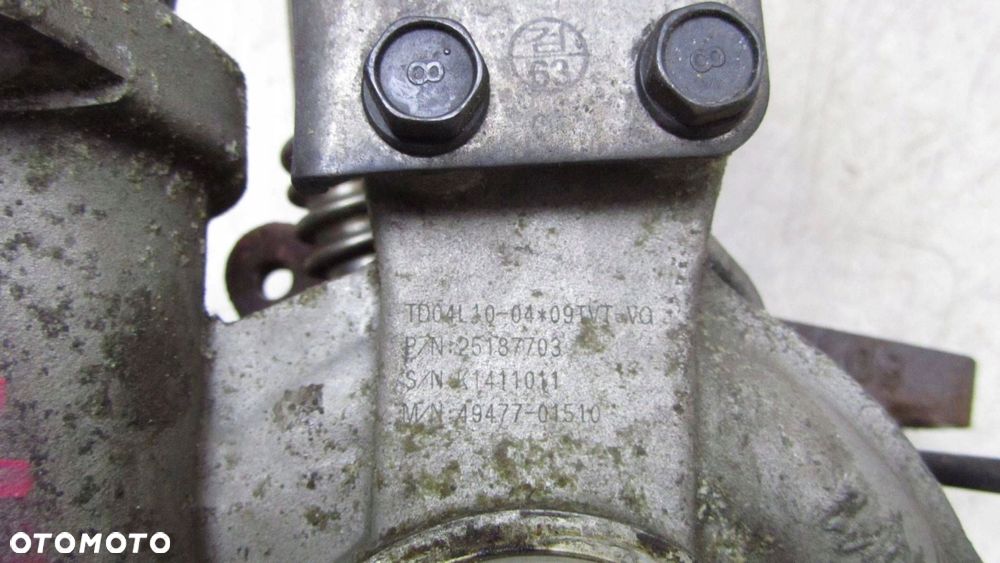 CHEVROLET CRUZE 2.0D TURBOSPRĘŻARKA 25187703 09- - 5