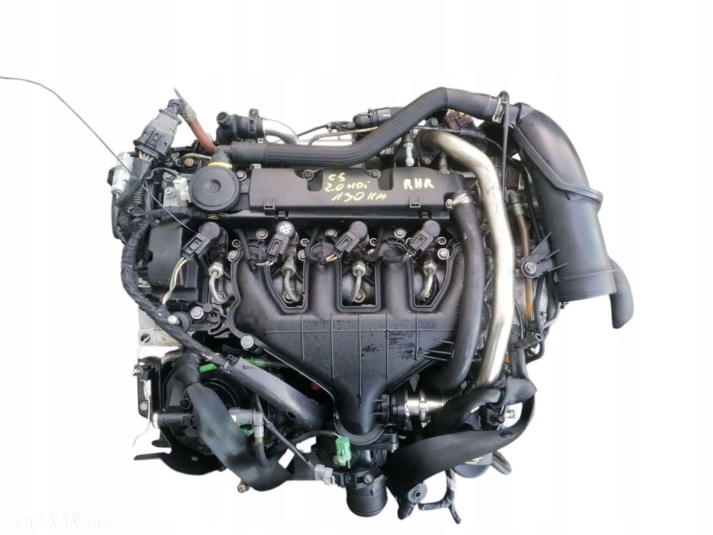 silnik citroen c4 c5 peugeot 207 307 308 2.0 hdi rhr kpl - 1