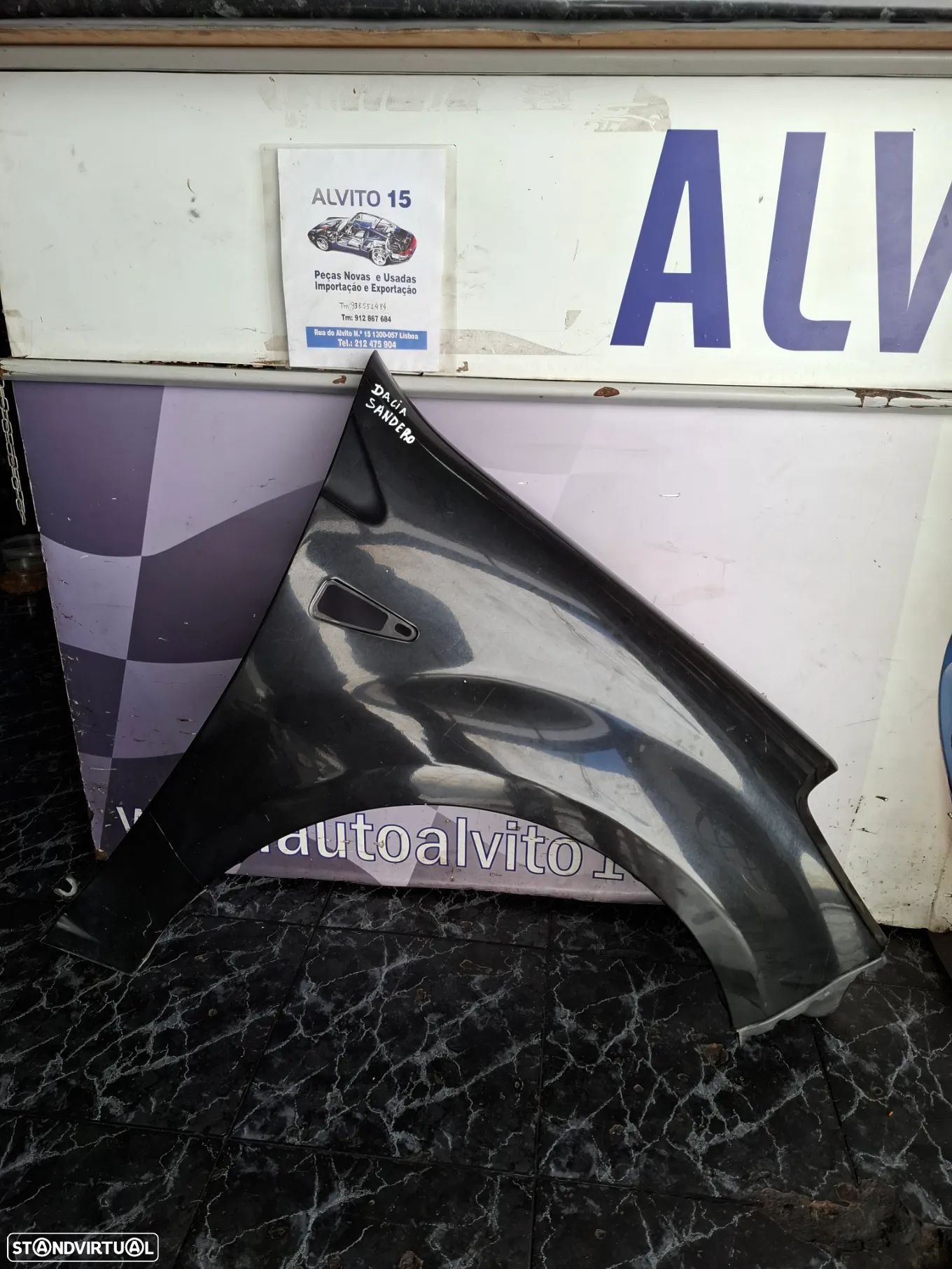 Guarda lamas direito Dacia Sandero 2012 - 1