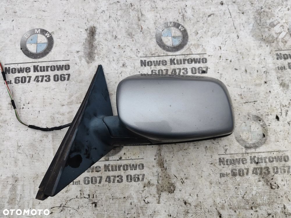 BMW E60 E61 Lusterko lewe Silbergrau A08 Lewe 4 piny Europa - 3