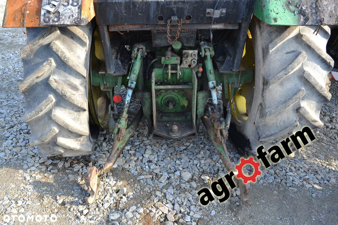 John Deere części używane 2140 1640 2040 silnik most skrzynia zwolnica piasta zębatka koło zębate oś - 3