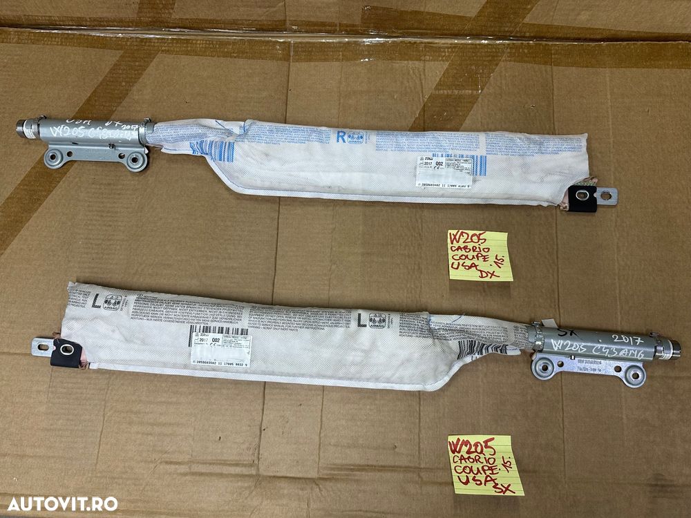 Airbag din usa MERCEDES C-class W205 cabrio sau coupe an 2015-2020 - 1