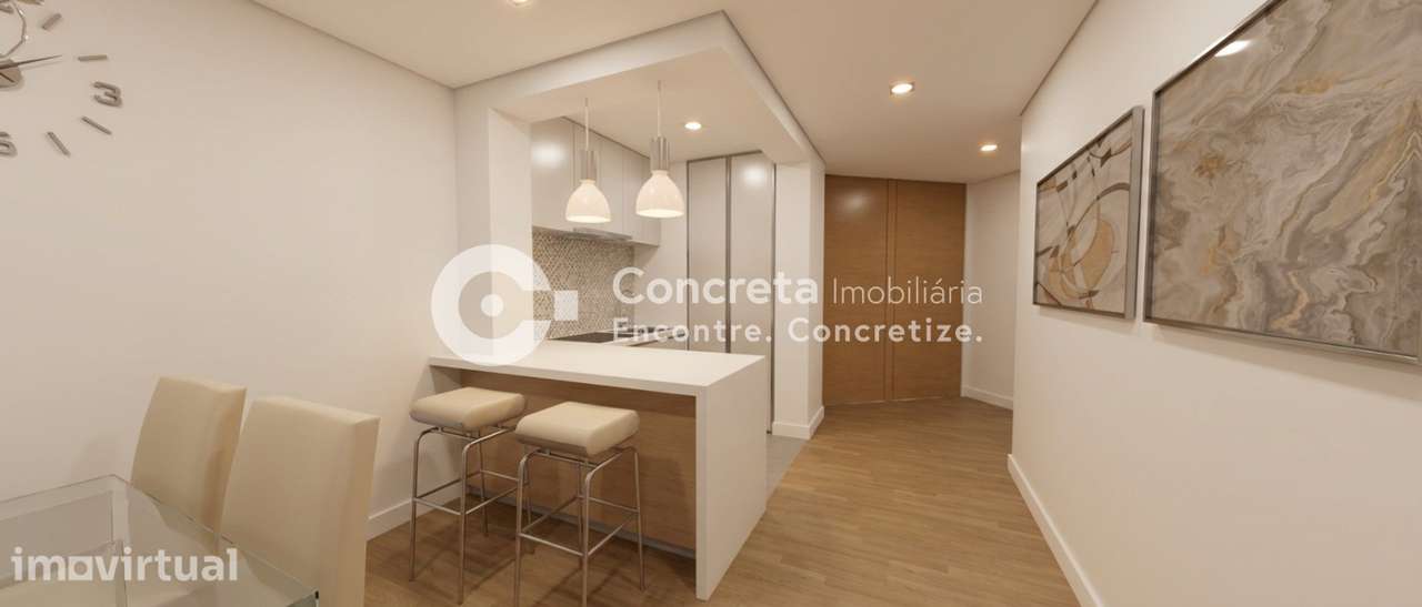 Apartamento T1 no centro de Barcelos - Grande imagem: 2/14