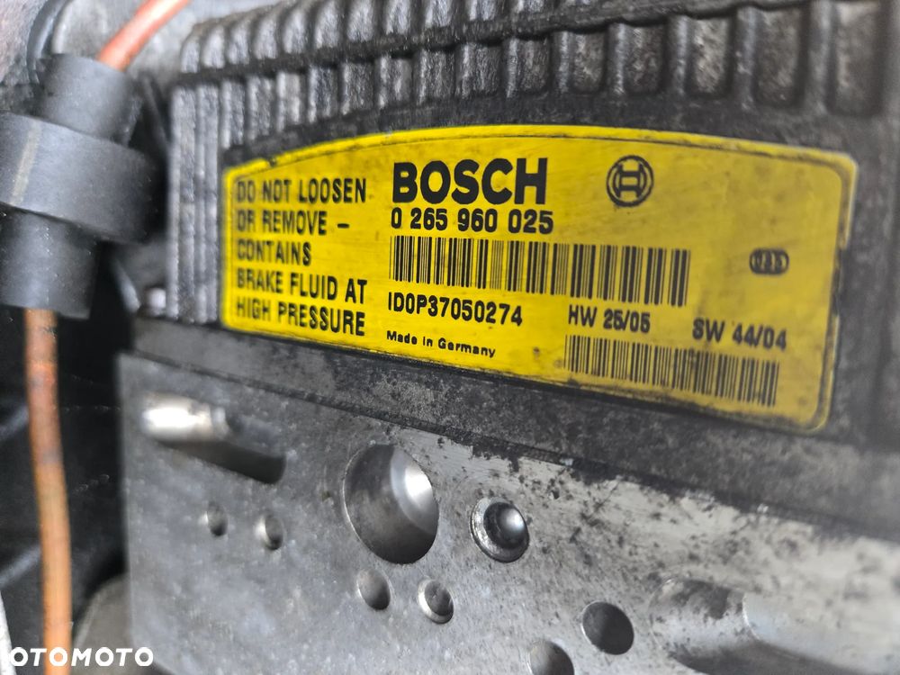 Pompa hamulcowa SBC servo Mercedes W211 E350 3,5 V6 po wymianie w ASO - 3