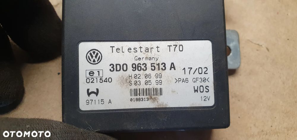 Moduł sterownik webasto VW Phaeton 3D0963513A - 4