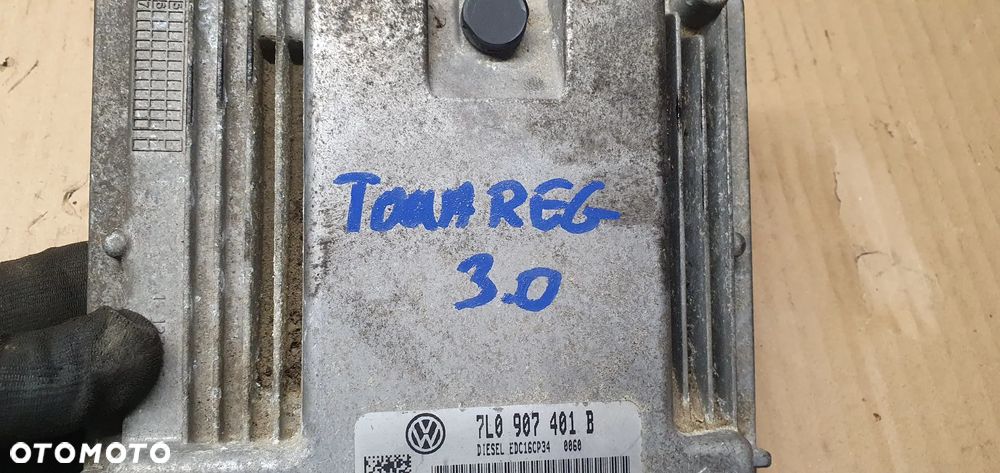 Sterownik komputer silnika VW Touareg 7L 3.0 TDI 7H0035191B - 5