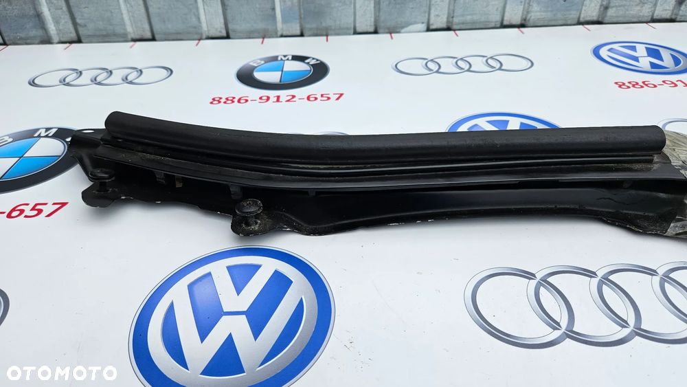 BMW 5 E60 E61 Osłona zderzaka przedniego Listwa górna zderzaka Uszczelka 7063835 Pas górny Wzmocnienie 7054360 - 3