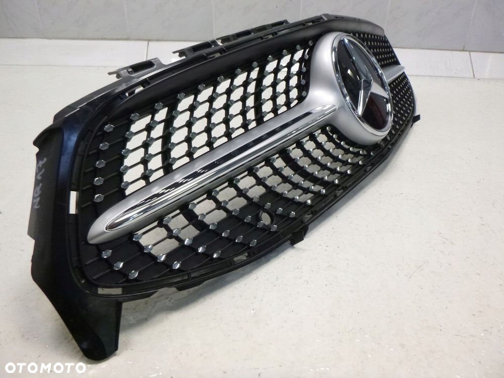 MERCEDES CLA 118 C118 W118 X118 LIFT GRILL ATRAPA CHŁODNICY 2XPDC CZARNY CHROM ORYGINAŁ - 6