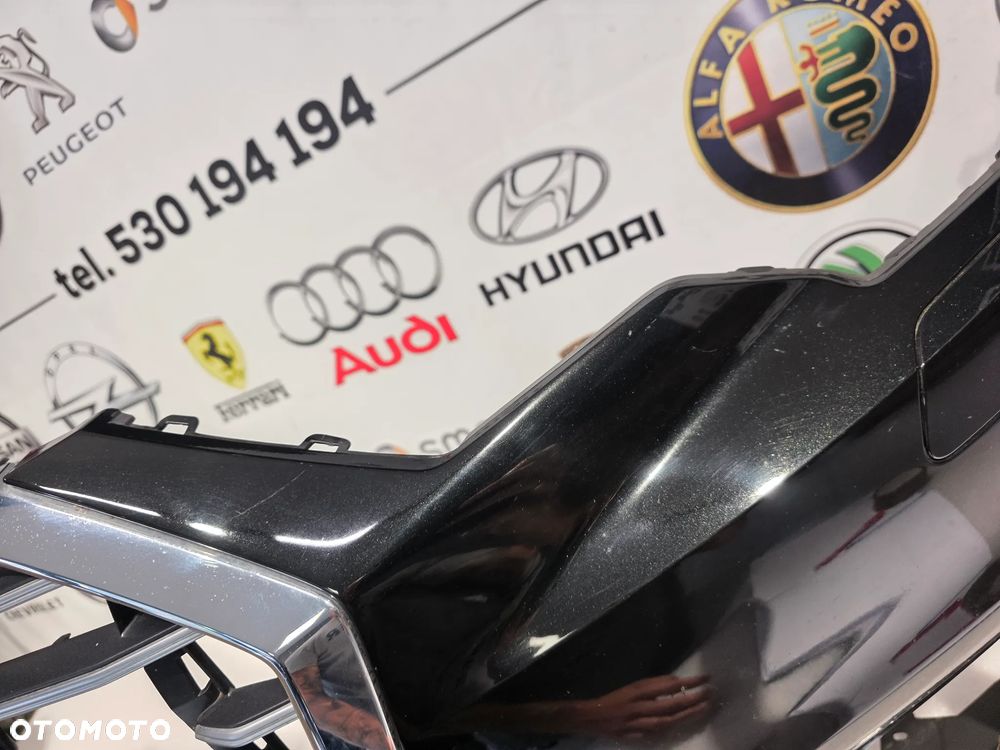 AUDI A6 C8 4K0 S-LINE ŁADNY ZDERZAK PRZEDNI PRZÓD NA SPRYSKI + 6xPDC ORAZ GRILL / ATRAPA NR 4K0807437C / 4K0807437D + 4K0853651C NR AUKCJI NZ2243 - 8