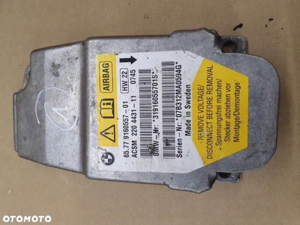STEROWNIK PODUSZKI POWIetrznej e85 e86 9160557 - 1